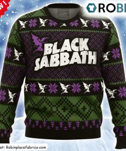 Black Sabbath Ugly Christmas Sweatshirt, Sweater