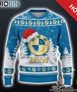 bmw-car-ugly-christmas-sweater-3d-gift-for-christmas-family-1