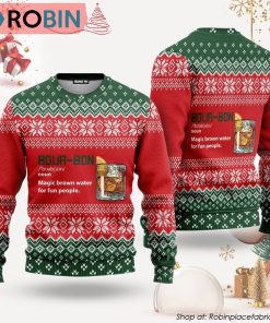Bourbon Noun Ugly Christmas Sweater