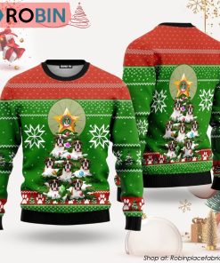 Boxer Pine Ugly Christmas Sweater