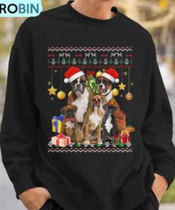 boxer-ugly-christmas-sweater-santa-hat-ugly-christmas-sweatshirt-3