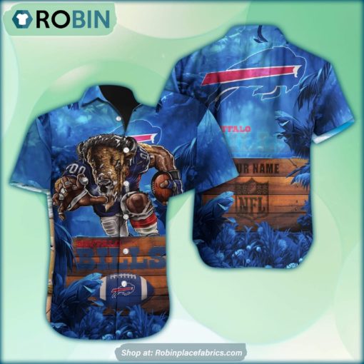 Buffalo Bills Mascot Football NFL Hawaiian Shirt