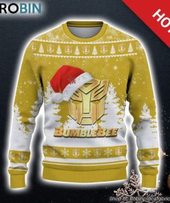 bumblebee-ugly-christmas-sweater-3d-gift-for-christmas-family-1
