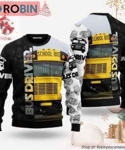 Bus Driver Ugly Christmas Sweater