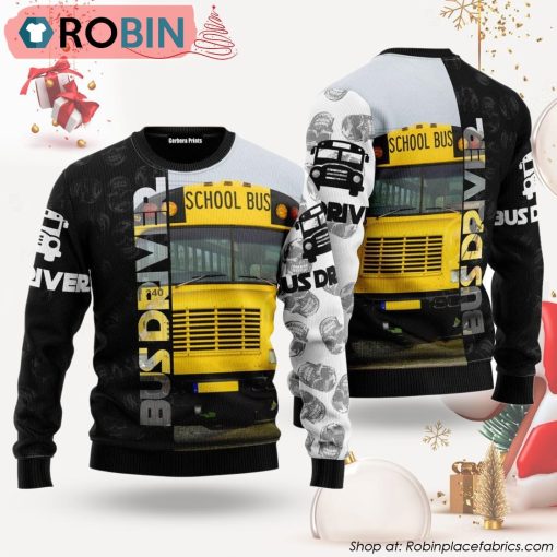 Bus Driver Ugly Christmas Sweater