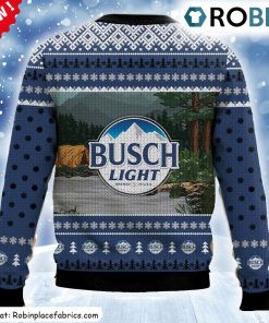 Busch Light Bear Ugly Christmas Sweatshirt, Sweater