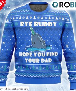 bye-buddy-elf-ugly-christmas-sweatshirt-sweater-1