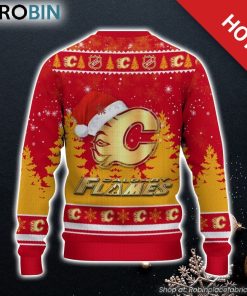 Calgary Flames Ugly Christmas Sweater 3D Gift For Christmas Family