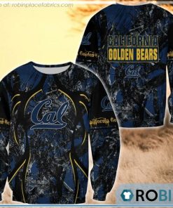 California Golden Bears  Hunting Pattern All Over Print Sweatshirt