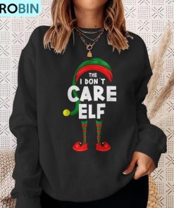carnival-or-christmas-party-costume-the-i-dont-care-elf-ugly-christmas-sweatshirt-4