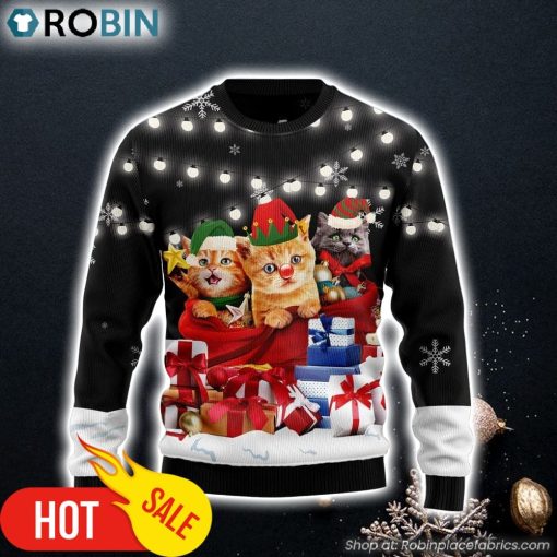 Cat Gifts Noel Ugly Christmas Sweater Lover Xmas Sweater Gift Dog Memorial Gift