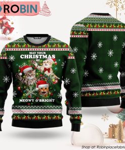 Cat Ugly Christmas Sweater