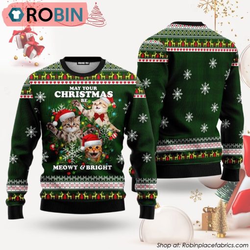 Cat Ugly Christmas Sweater