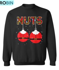 Chest Nuts Christmas Matching Couple Xmas Chestnuts 2023 Ugly Christmas Sweatshirt