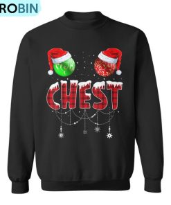 Chestnuts Matching Family Chest Nuts Christmas Couples Ugly Christmas Sweatshirt