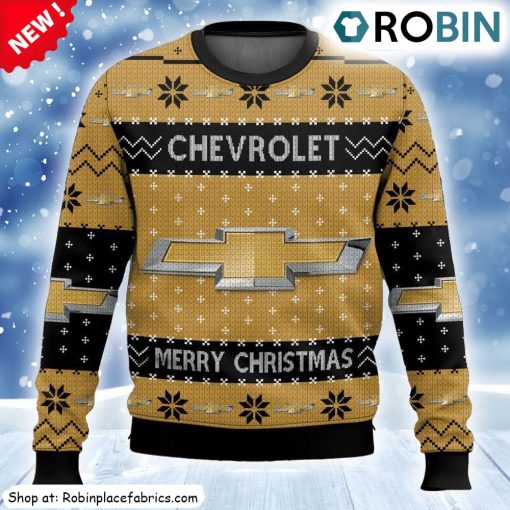 Chevrolet Ugly Christmas Sweatshirt, Sweater