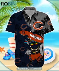 Chicago Bears Tiki Man NFL Hawaiian Shirt