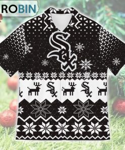 Chicago White Sox Ugly Christmas Design Short Sleeve Shirt