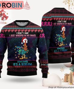 Chicken Funny Ugly Christmas Sweater