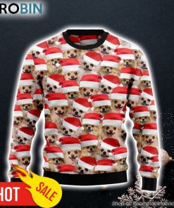 Chihuahua Group Awesome Ugly Christmas Sweater Lover Xmas Sweater Gift Dog Memorial Gift
