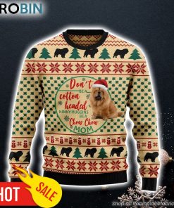Chow Chow Mom Ugly Christmas Sweater Funny Family Sweater Gifts Lover Xmas Sweater Gift
