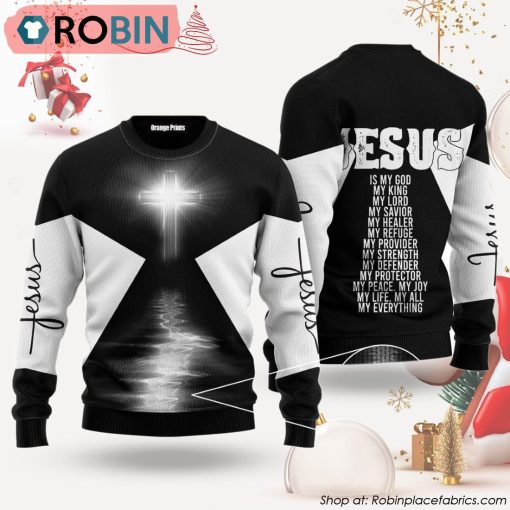Christian Jesus Ugly Christmas Sweater