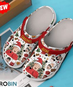 Christmas Alone 3D Print Classic Crocs