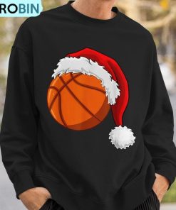 christmas-basketball-ball-santa-hat-boys-sport-xmas-ugly-christmas-sweatshirt-3