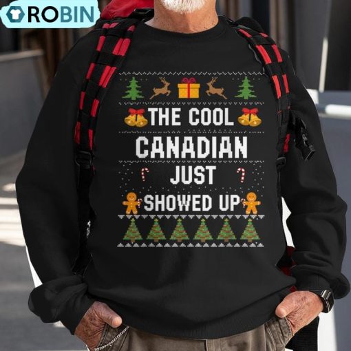 Christmas Canadian Canada Ugly Christmas Sweater Ugly Christmas Sweatshirt