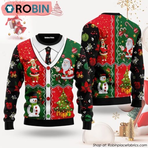 Christmas Cardigan Ugly Christmas Sweater, Xmas Gifts
