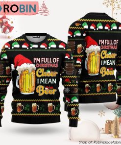 Christmas Cheer Beer Ugly Christmas Sweater
