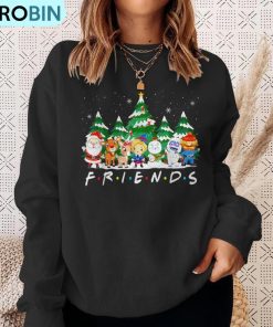 christmas-friends-santa-rudolph-snowman-xmas-family-pajamas-ugly-christmas-sweatshirt-4