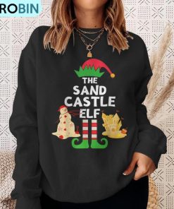 christmas-in-july-sandcastle-elf-summer-beach-vacation-party-ugly-christmas-sweatshirt-4