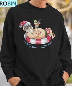 christmas-in-july-t-hawaiian-santa-floatie-summer-ugly-christmas-sweatshirt-3