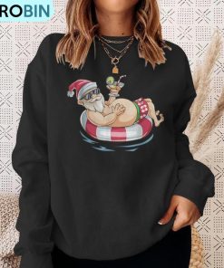 christmas-in-july-t-hawaiian-santa-floatie-summer-ugly-christmas-sweatshirt-4