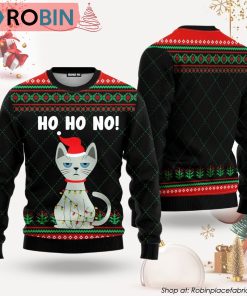 Christmas Is Better With Cat Ugly Christmas Sweater