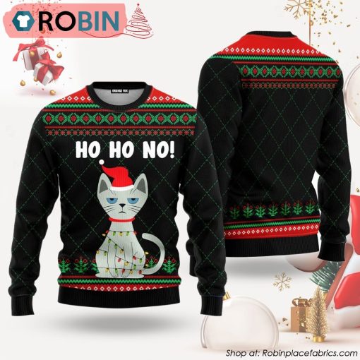 Christmas Is Better With Cat Ugly Christmas Sweater