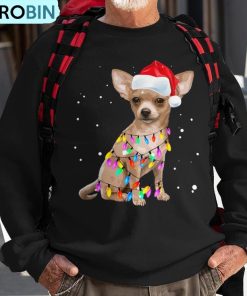 christmas-lights-chihuahua-with-santa-hat-pajamas-ugly-christmas-sweatshirt-1