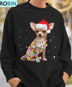 christmas-lights-chihuahua-with-santa-hat-pajamas-ugly-christmas-sweatshirt-3