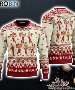 Christmas Seven Sexy Santa Claus Ugly Christmas Sweater For Christmas Gift