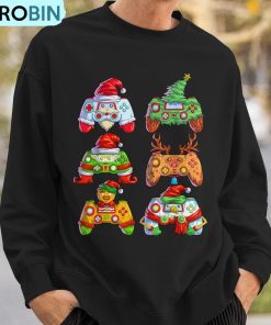 christmas-video-game-controller-santa-hat-christmas-gamer-ugly-christmas-sweatshirt-3