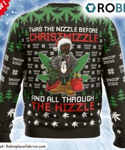 Christmizzle Snoop Dogg Ugly Christmas Sweatshirt, Sweater