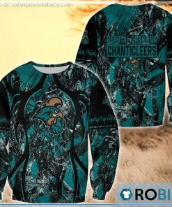 Coastal Carolina Chanticleers Hunting Pattern All Over Print Sweatshirt