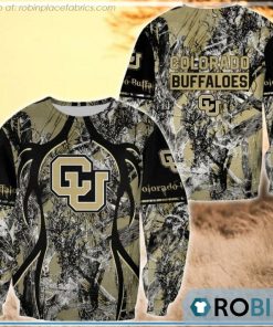 Colorado Buffaloes Hunting Pattern All Over Print Sweatshirt