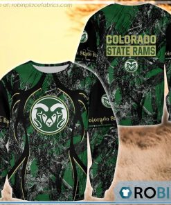 Colorado State Rams Hunting Pattern All Over Print Sweatshirt