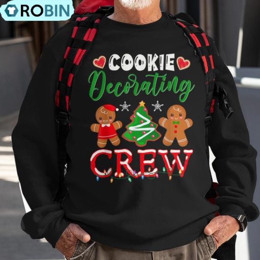 Cookie Decorating Crew Christmas Baker Ugly Christmas Sweatshirt