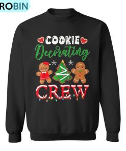 Cookie Decorating Crew Christmas Baker Ugly Christmas Sweatshirt