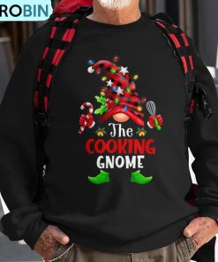 cooking-gnome-christmas-buffalo-plaid-family-gnomes-matching-ugly-christmas-sweatshirt-1