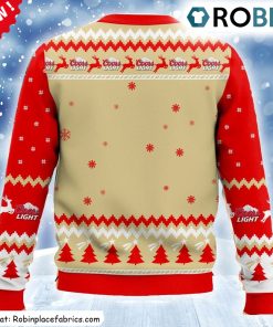 Coors Light Heart Ugly Christmas Sweatshirt, Sweater