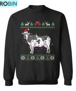 Cow Ugly Christmas Sweaters Ugly Christmas Sweatshirt